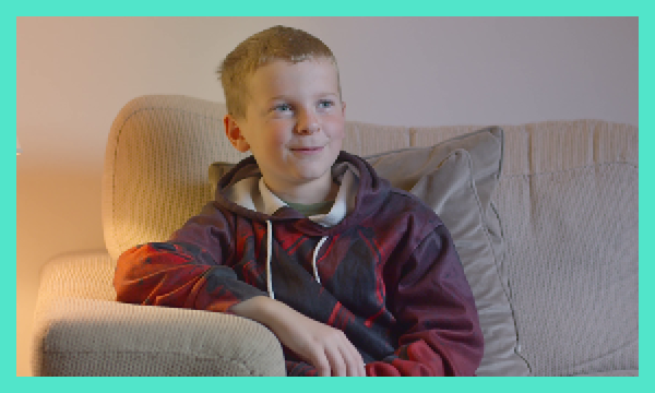 Image of interviewee, Jacob aged 11